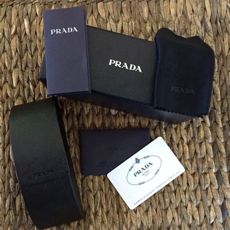 prada sunglasses original box|replacement arms for prada sunglasses.